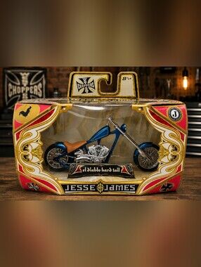 Jesse James West Coast Choppers El Diablo Hard Tail Die Cast Motorcycle 2006 MGA
